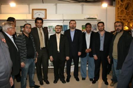 الملحق الثقافي في سفارة خادم الحرمين الشريفين الدكتور منير القرني مع الرئيس الحريري