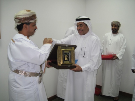 الدكتور علي بن سعود البيماني و الدكتور عبدالله بن راجح البقمي 