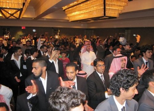 المبتعثين حضرو للقاء خادم الحرمين الشريفين