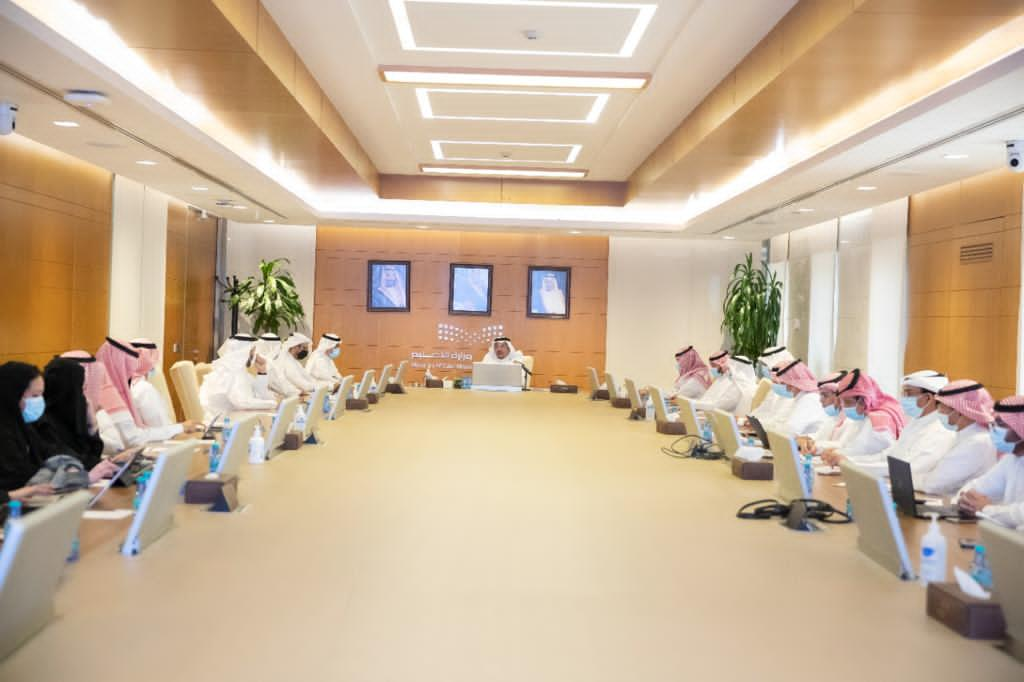 the Minister of Education During his meeting today with the education directors in the regions and governorates 